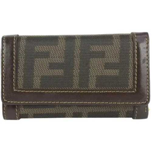 Pre-owned Accessories, female, , Size: ONE SIZE Pre-owned Canvas home-office - Fendi Vintage - Modalova