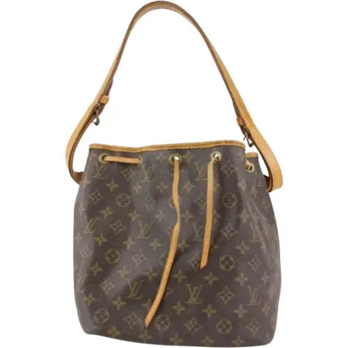 Pre-owned Bucket Bags, unisex, , Size: ONE SIZE Pre-owned Petit Noe Monogram Bag - Louis Vuitton Vintage - Modalova