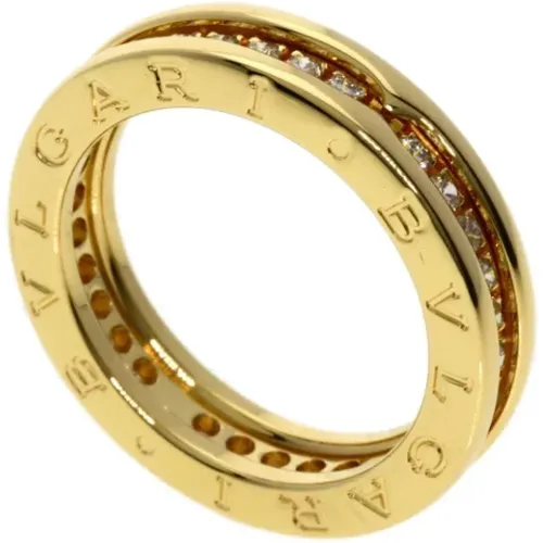 Pre-owned Gold rings , female, Sizes: ONE SIZE - Bvlgari Vintage - Modalova