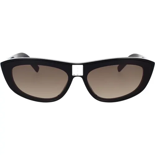 Contemporary Sunglasses with Grey Mask and Frame , unisex, Sizes: ONE SIZE - Givenchy - Modalova