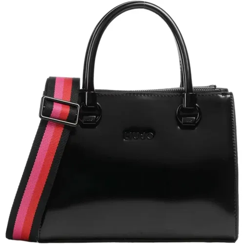 Shiny Faux Leather Bag , female, Sizes: ONE SIZE - Liu Jo - Modalova