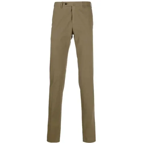 Slim Cotton Chinos , male, Sizes: XL, 3XL, 4XL, M, 2XL - Pt01 - Modalova