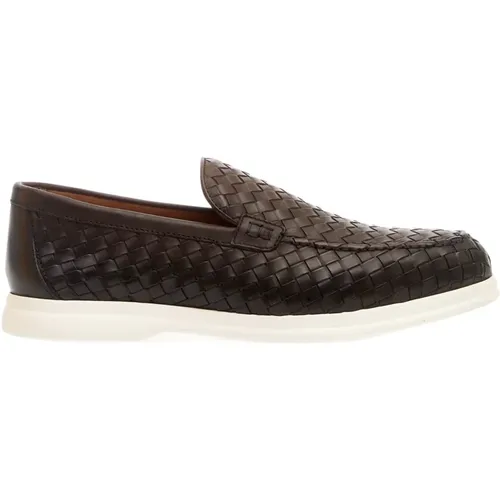 Men's Shoes Loafer Marrone Ss24 , male, Sizes: 6 UK, 5 UK, 8 UK, 6 1/2 UK, 9 UK - Doucal's - Modalova