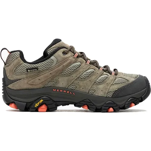 Olive Moab 3 GTX Hiking Shoes , female, Sizes: 4 1/2 UK, 5 1/2 UK, 6 UK, 5 UK, 4 UK - Merrell - Modalova