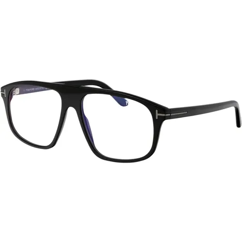 Stylish Optical Glasses Ft5901-B-N , male, Sizes: 55 MM - Tom Ford - Modalova