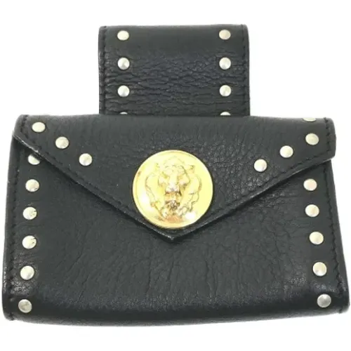 Pre-owned Clutches, female, , Size: ONE SIZE Pre-owned Leather crossbody-bags - Versace Pre-owned - Modalova