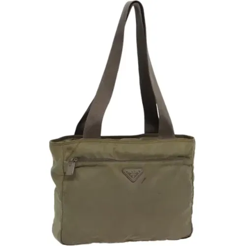 Pre-owned Tote Bags, female, , Size: ONE SIZE Pre-owned Nylon prada-bags - Prada Vintage - Modalova