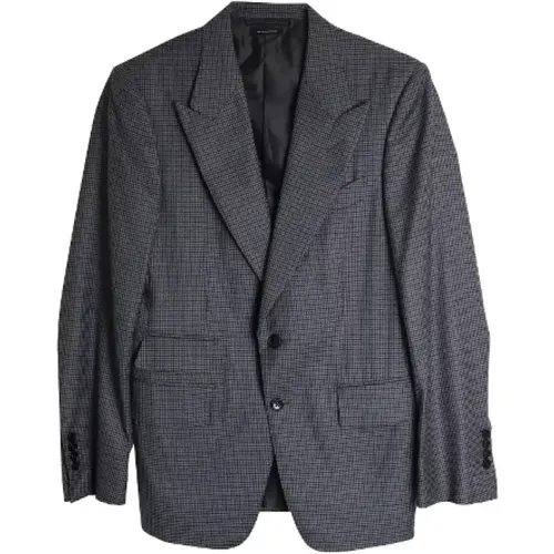Pre-owned Wool outerwear , male, Sizes: 2XS - Tom Ford Pre-owned - Modalova