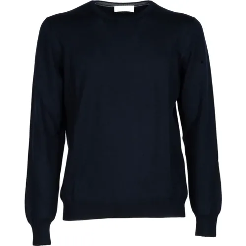 Merino Wool Sweater by Paricollo , male, Sizes: 3XL, S - Gran Sasso - Modalova