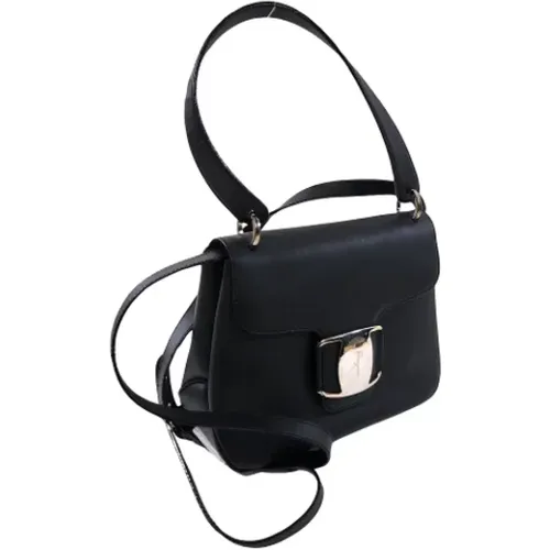 Pre-owned Leather crossbody-bags , female, Sizes: ONE SIZE - Salvatore Ferragamo Pre-owned - Modalova