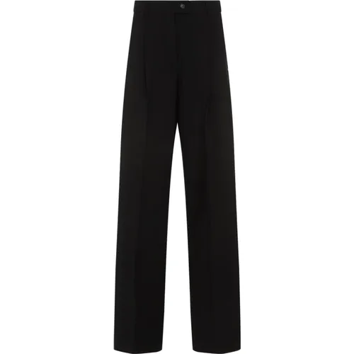 Pleated Wool Trousers , female, Sizes: 2XS, S - SPORTMAX - Modalova