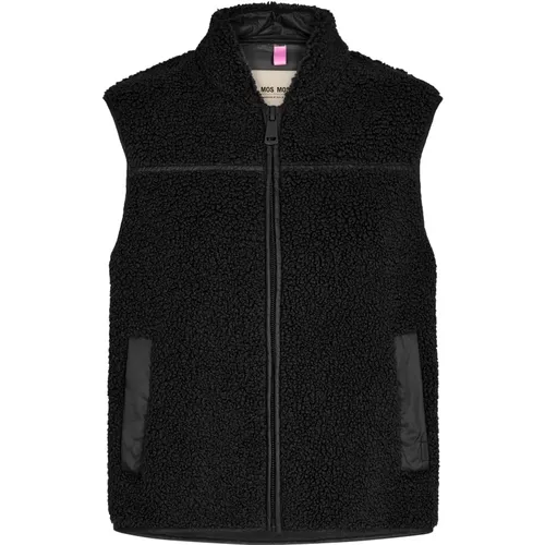 Teddy Waistcoat - Mmrowe , female, Sizes: XS, XL, L - MOS MOSH - Modalova