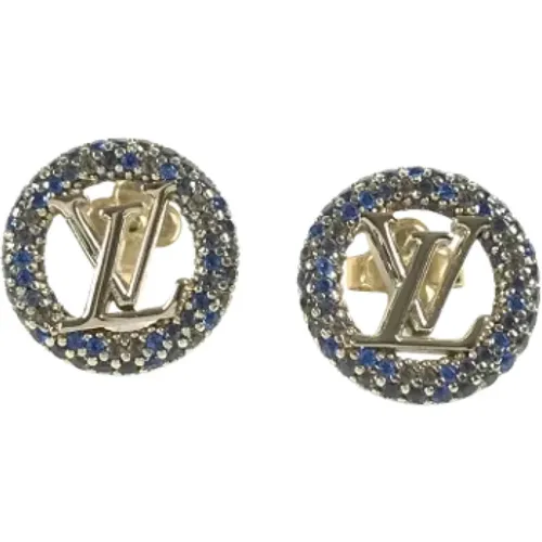 Pre-owned Jewellery, female, , Size: ONE SIZE Pre-owned Fabric earrings - Louis Vuitton Vintage - Modalova