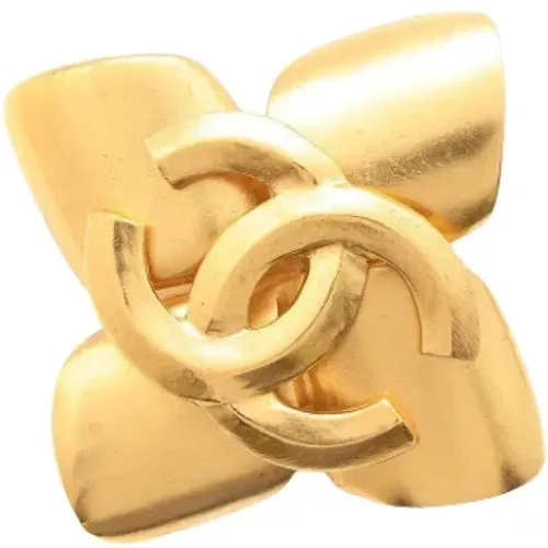 Pre-owned Jewellery, female, , Size: ONE SIZE Pre-owned Gold chanel-jewelry - Chanel Vintage - Modalova