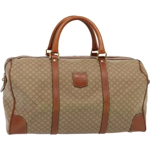 Pre-owned Weekend Bags, female, , Size: ONE SIZE Pre-owned Canvas travel-bags - Celine Vintage - Modalova