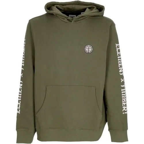 Lightweight Hooded Sweatshirt Jester Hoodie , male, Sizes: S, L, M - Element - Modalova