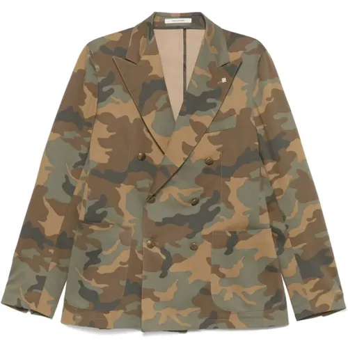 Blazers, male, , Size: 3XL Jacket - Tagliatore - Modalova