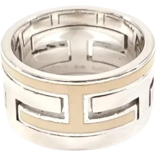 Pre-owned Jewellery, female, , Size: ONE SIZE Pre-owned Metal rings - Hermès Vintage - Modalova