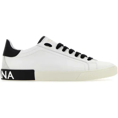 Weiße Portofino Sneakers , Herren, Größe: 42 EU - Dolce & Gabbana - Modalova