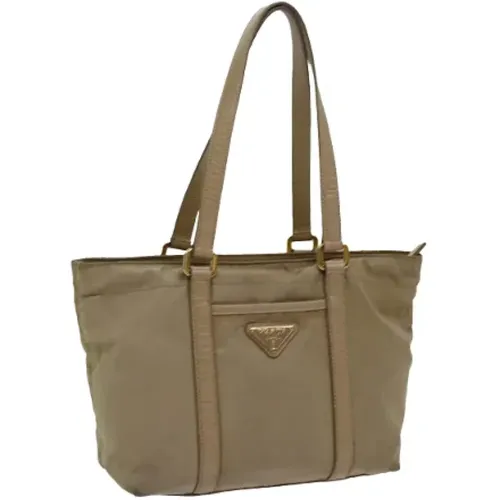 Pre-owned Tote Bags, female, , Size: ONE SIZE Pre-owned Nylon totes - Prada Vintage - Modalova