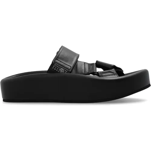 Plateausandalen , Herren, Größe: 44 EU - MM6 Maison Margiela - Modalova