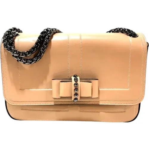 Pre-owned Cross Body Bags, female, , Size: ONE SIZE Pre-owned Leather shoulder-bags - Christian Louboutin Pre-owned - Modalova