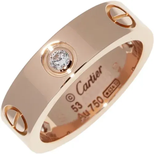 Pre-owned Jewellery, female, , Size: ONE SIZE Pre-owned Metal rings - Cartier Vintage - Modalova