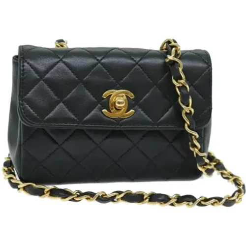 Pre-owned Leather chanel-bags , female, Sizes: ONE SIZE - Chanel Vintage - Modalova