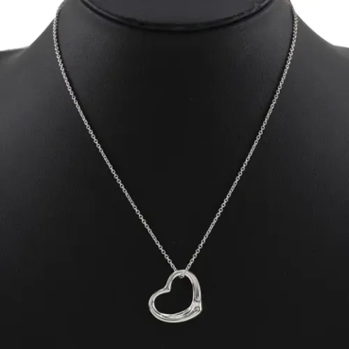 Pre-owned Jewellery, female, , Size: ONE SIZE Pre-owned Silver necklaces - Tiffany & Co. Pre-owned - Modalova