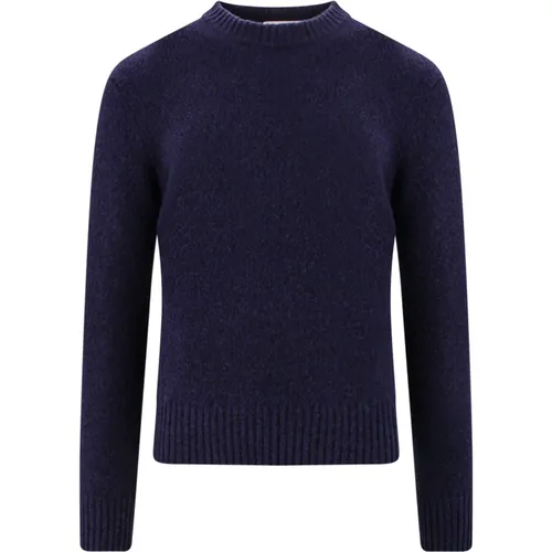Aw23 Knitwear - Cotton Sweater , male, Sizes: S - Ami Paris - Modalova