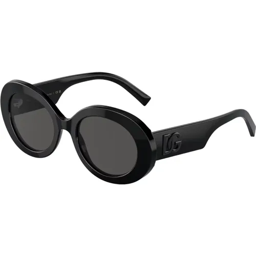 Glamorous Women's Sunglasses , female, Sizes: 51 MM - Dolce & Gabbana - Modalova