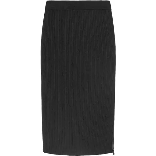Silk Skirt Elastic Waistband , female, Sizes: S - Tom Ford - Modalova