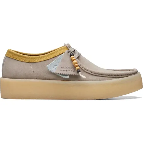 Originals Wallabee Cup Stone , male, Sizes: 8 1/2 UK, 9 UK, 8 UK, 7 UK, 7 1/2 UK, 11 UK - Clarks - Modalova