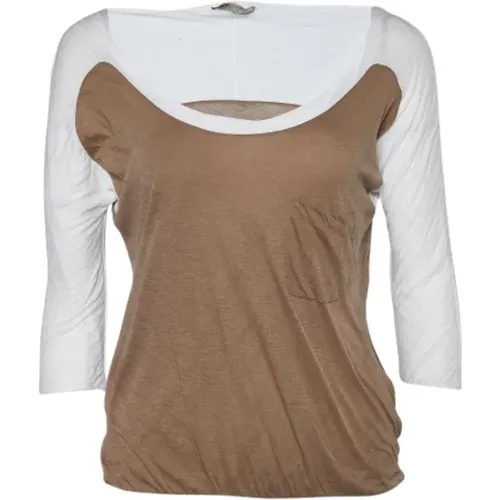 Pre-owned Cotton tops , female, Sizes: M - Bottega Veneta Vintage - Modalova