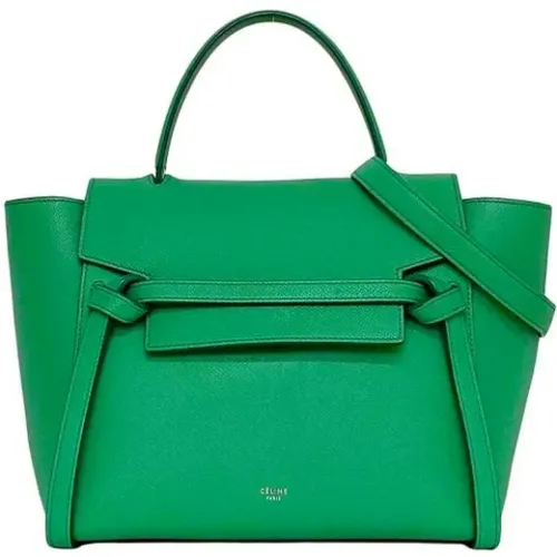 Pre-owned Tote Bags, female, , Size: ONE SIZE Pre-owned Leather celine-bags - Celine Vintage - Modalova