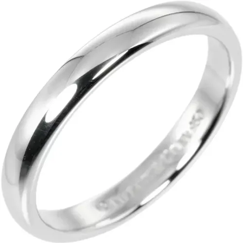 Pre-owned Jewellery, female, , Size: ONE SIZE Pre-owned Silver rings - Tiffany & Co. Pre-owned - Modalova