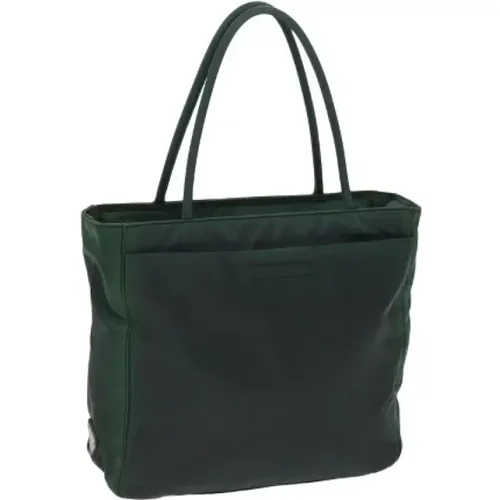 Pre-owned Tote Bags, female, , Size: ONE SIZE Pre-owned Nylon handbags - Prada Vintage - Modalova