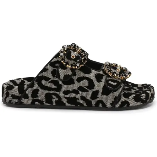 Summer Style Sliders , female, Sizes: 3 UK - Dolce & Gabbana - Modalova