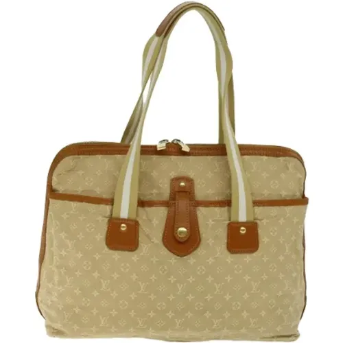 Pre-owned Tote Bags, female, , Size: ONE SIZE Pre-owned Canvas totes - Louis Vuitton Vintage - Modalova