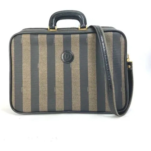 Pre-owned Canvas fendi-taschen , Herren, Größe: ONE Size - Fendi Vintage - Modalova