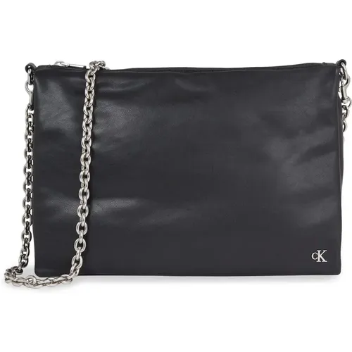 Chain Shoulder Bag Spring/Summer Collection , female, Sizes: ONE SIZE - Calvin Klein - Modalova