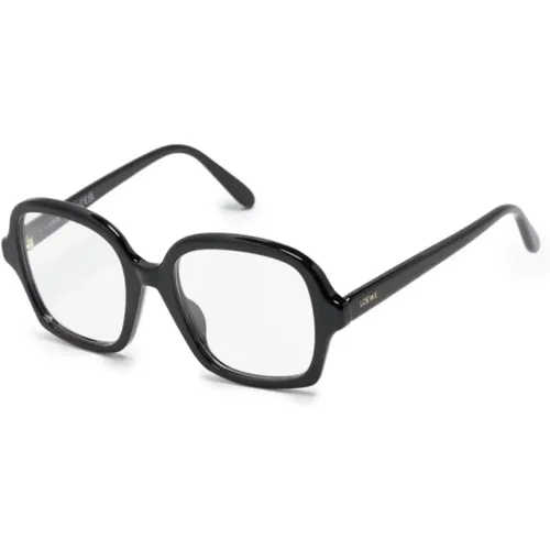 Schwarze Optische Brille Stilvoll und vielseitig,Graue Optische Brille Stilvoll und vielseitig,Braun/Havanna Optische Brille - Loewe - Modalova