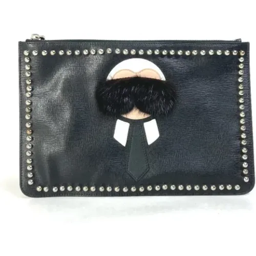 Pre-owned Clutches, female, , Size: ONE SIZE Pre-owned Leather fendi-bags - Fendi Vintage - Modalova