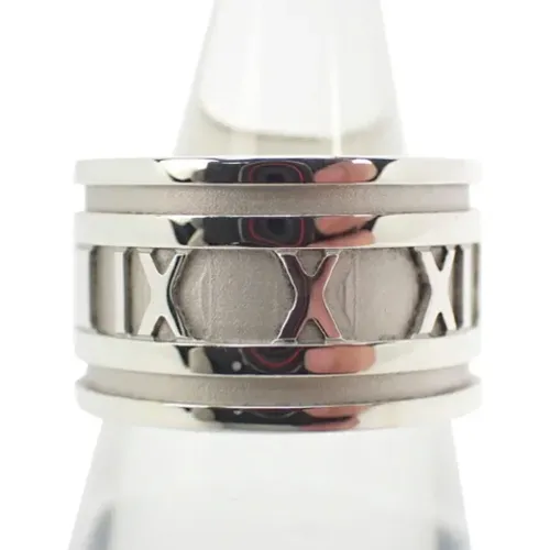 Pre-owned Silver rings , female, Sizes: ONE SIZE - Tiffany & Co. Pre-owned - Modalova