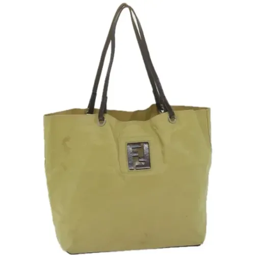 Pre-owned Tote Bags, female, , Size: ONE SIZE Pre-owned Nylon fendi-bags - Fendi Vintage - Modalova