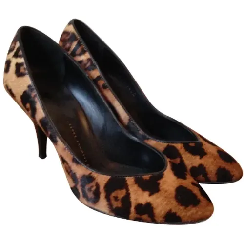 Pre-owned Pumps, female, , Size: 7 US Pre-owned Pony hair heels - Giuseppe Zanotti Pre-owned - Modalova