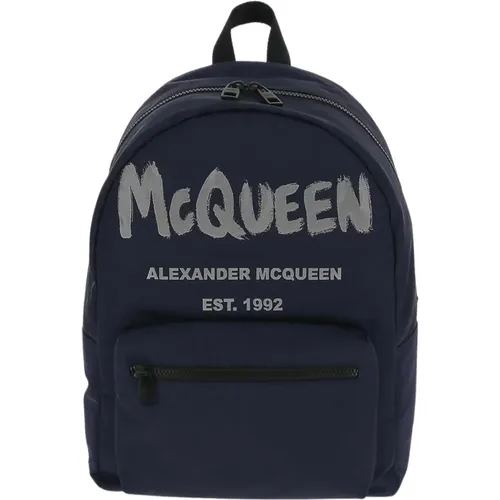 Backpacks, male, , Size: ONE SIZE Stylish Backpack - alexander mcqueen - Modalova