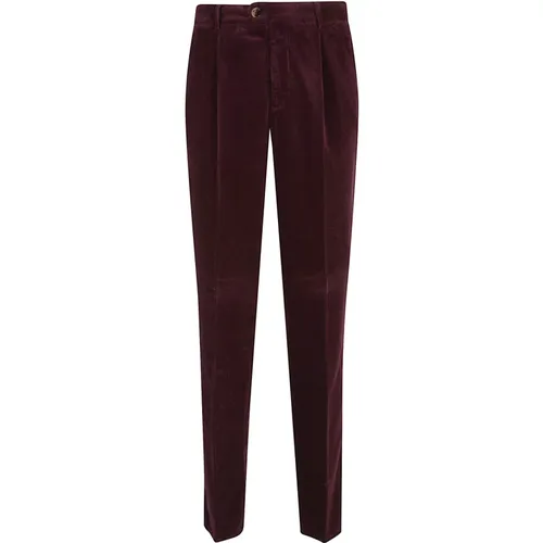 Slim-fit Trousers, male, , Size: 2XL Corduroy Pants - BRUNELLO CUCINELLI - Modalova