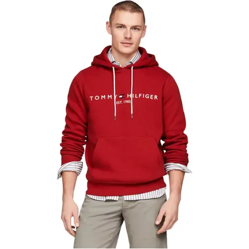 Hoodies, male, , Size: S Hoodie Sweatshirt - Tommy Hilfiger - Modalova