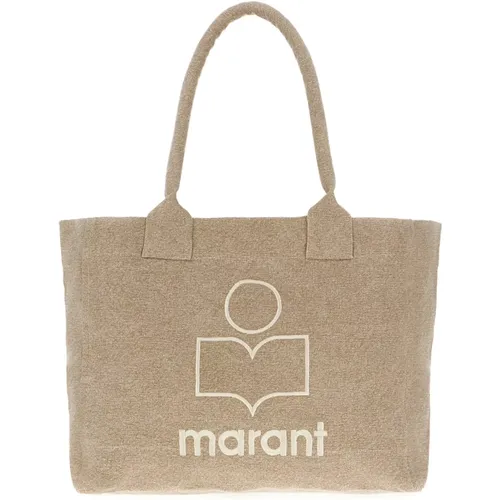 Tote Bags, female, , Size: ONE SIZE Yenky Zipped Bag - Isabel marant - Modalova